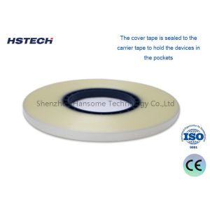 China 9.3mm Transparent Cover Tape with 0.2Mpa Sealing Pressure on sale