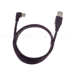 1m 2m 3m 5m Data Charging 90 Degree Up Down Left Right Angle USB to Type C