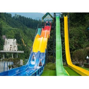 Hotel And Resort Fiberglass High Speed Water Slide