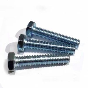 ISO9001 2008 Certified High Strength Hex Bolt Grade 8.8 DIN933 DIN931 Manufactur