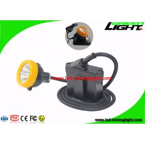 7.8 Ah High Beam Coal Miners Headlamp IP68 Waterproof With Rechargeable Li - Ion