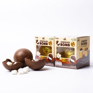 Custom Chocolate Covered Marshmallows Delicious Choco Bomb Smooth Taste