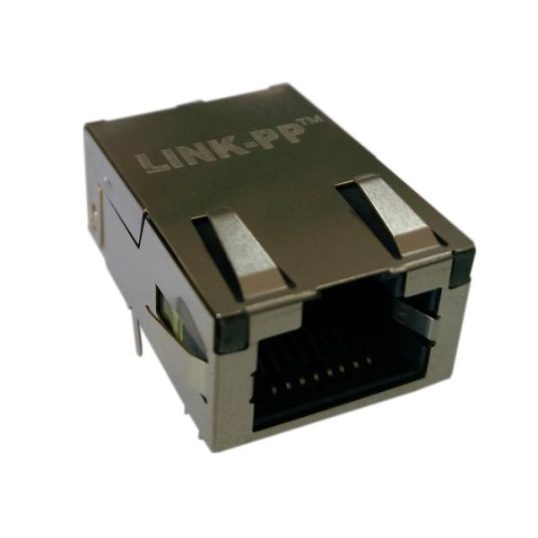 Quality J0G-0007NL Pulse Low Profile Rj45 10/100BT With Magnetics 1x1 Tab-up 4 Cores wholesale
