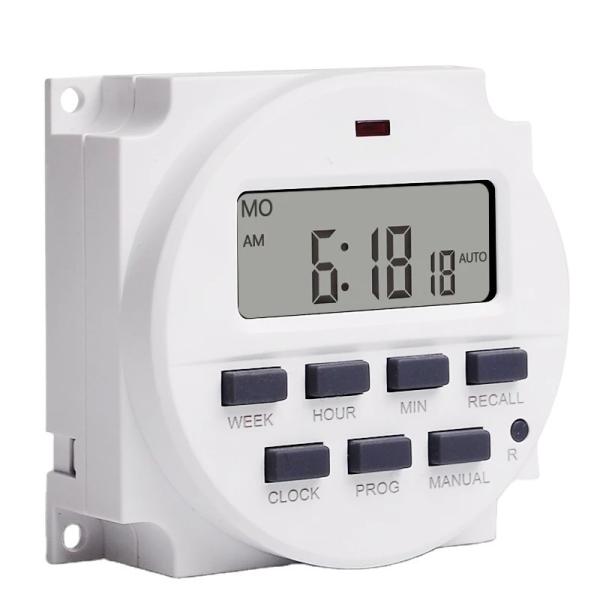 Quality 7 days time controller automatically cycling voltage output TM618 programmable timer switch wholesale