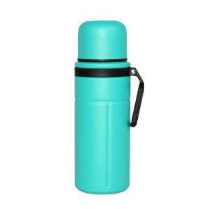 Customized 720ML 304 Stainless Steel Insulated Workout Water Bottles With Handle And Push-To-Dispense Thermos Flask Convenient For Outdoor Sports