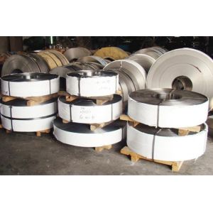 China Grade 201 304 Cold rolled Stainless steel strip 2B, BA, 8K Finish polishing for Auto parts on sale