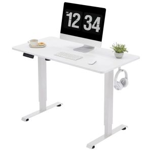 Metal Single Motor Adjustable Standing Desk Stand up Mechanism Height Modern