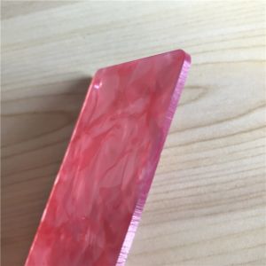 Multifunction Plexiglass Pearl Acrylic Sheets Pink Color 48 X 96 Acrylic Sheet