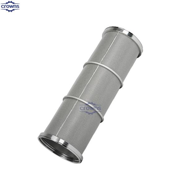 Customize Stainless Steel Wedge Wire Mesh Filters with Round Perforated Pipe