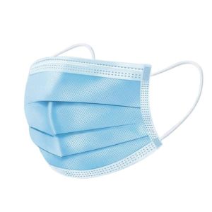 OEM / ODM Non Woven Disposable Mask 17.5*9.5cm Size With Ear Elastic Loop