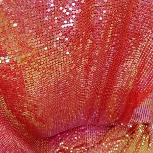 Shiny Flexible Garment Leather Fabric Eco Friendly 0.5mm Thickness