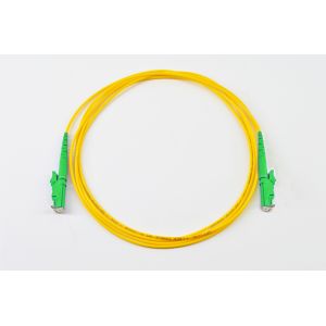 Durable Fiber Optical Patch Cord E2000/APC E2000/UPC Low Smoke Zero Halogen