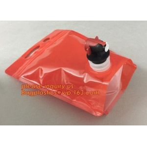 special shaped fresh fruit juice plastic bag / baby drinking packing pouches