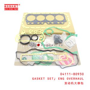China 04111-80930 Engine Overhaul Gasket Set Suitable for ISUZU HINO300 N04C on sale