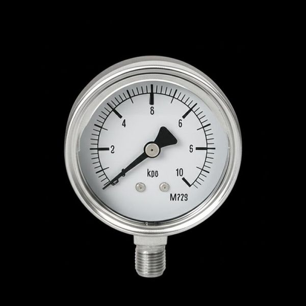 Pressure Range 0 To 1000 Psi Pressure Measurement Device Featuring Stainless