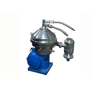 Automatic Part Discharging 2 Phase Dairy / Milk Clarifying Disc Separator For