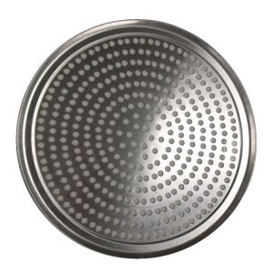 12 Inch Pizza Mesh Screen Perforated Aluminum Material Round Hole Anodic Oxide
