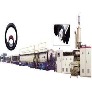 Multi Layers PE Pipe Extrusion Line With Haul Offs Cutter Units 90KW Power