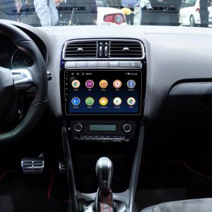 HD Large Screen Video Playback Bluetooth Car Navigation For Volkswagen POLO 2011