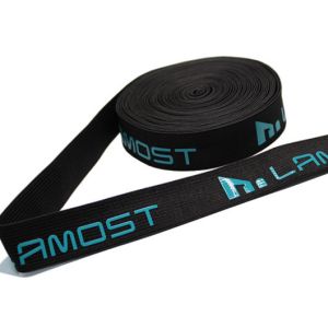 Polyester Nylon 1 Inch 25mm Silicone Gripper Elastic For Clothing