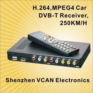 DVB-T2010HD Car DVB-T set top box with 2 tuner and PVR
