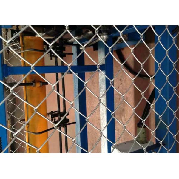Hot Dipped Chain Link Panels Farm Fence , Electro Galvanized Backyard Diamond