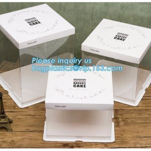 Cheap Cheap Custom Cupcake Handle Box Cake Boxes Wholesale,Take Away Birthday Cake Boxes Cardboard Boxes Cake Boxes bagplastic for sale