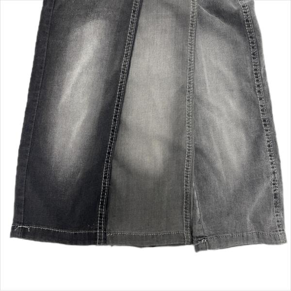 Pattern YARN DYED Woven Black Color Summer Light Weight Slub Design Tencel Lyocell Elastic Denim Fabric for Jeans