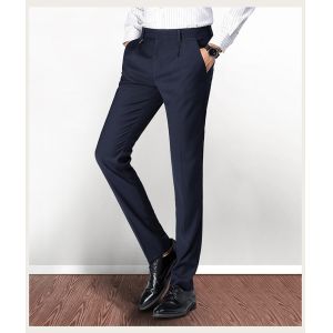 Boys Khaki Two Piece Pants Set with Wide-Legged Jogging Flared Pencil Formal