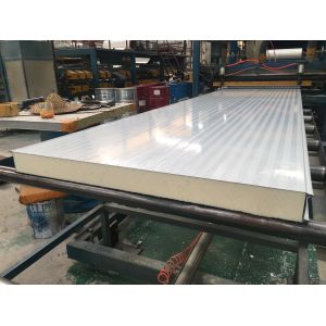950mm Wide Zinc Coated Composite Partition PU Sandwich Panel