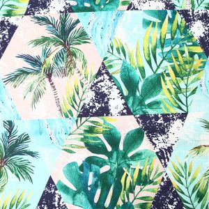 120GSM 4 Way Stretch Spandex Fabric for Digital Printing 100D Woven Polyester