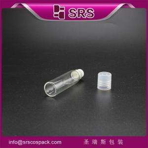 China SRS best service glass 5ml roller ball bottle for eye serum sample use with steel ball on sale
