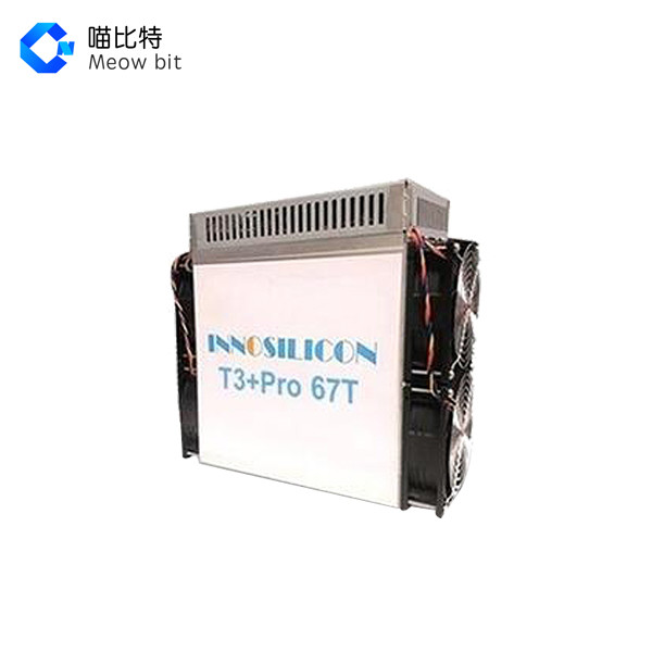 Quality Bitcoin Mining Innosilicon T3+ Pro 67T 3300W Ethernet Connection wholesale