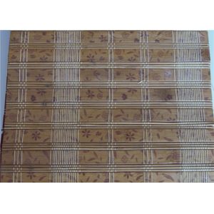 Cheap Insect Resistant Outdoor Bamboo Window Blinds Weaving With Raffia for sale