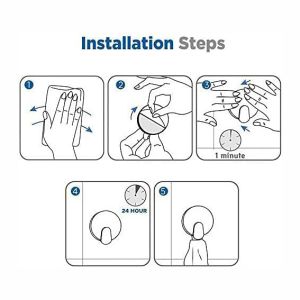 Customized Humanized Design Adhesive Hooks for Kitchen, Bathroom and Bedroom