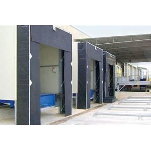 Cheap Customized Mechanical Loading Retractable Dock Shelter Cushions 3mm Thickness for sale