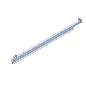 Home Solar Rail Flat Roof Solar Mounting System / PV Panel Mounting Structures