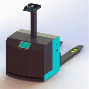 Magnetic Tape AGV Robot Transfer Autonomous Guided Vehicle , Agv Robot Systems