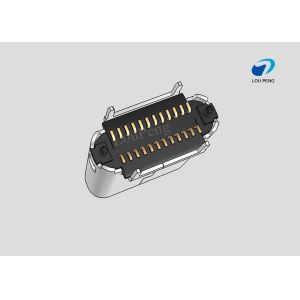 USB connector,Type-C CF, 24Pin, Gold (Au) Flash over, Vertical, SMT