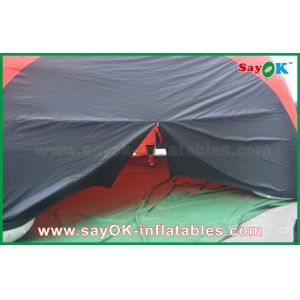 Air Tent Camping DIA 10m Outdoor Print Inflatable Spider Tent With Four Side