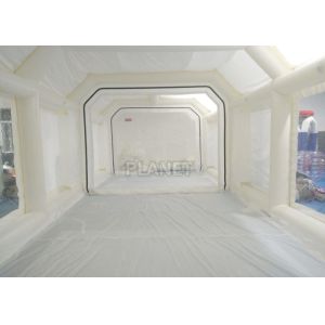 Airtight Portable Paint Booth Tent 0.6 Mm PVC Tarpaulin Easy Installation