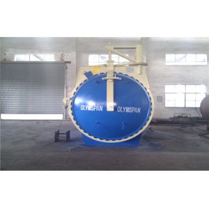 Rubber Vulcanizing Chemical Autoclave with safety interlock and fully automatic,