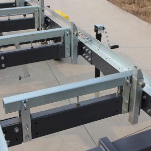 1100mm Max. Working Width Wood Cutting Log Portable Sawmill with Horizontal Band