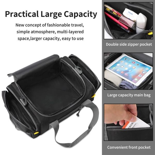 Single Shoulder Heavy Duty Travel Duffel Bag Carry On 22 X 14 X 9 37x24x14CM