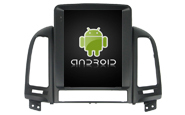 9.7'' Tesla Vertical Screen For Hyundai Santa Fe 2 2006-2012 Android Car