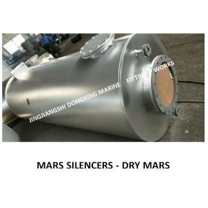 Sparks extinguished silencer for parking generator auxiliary engine, VTJZ-125A