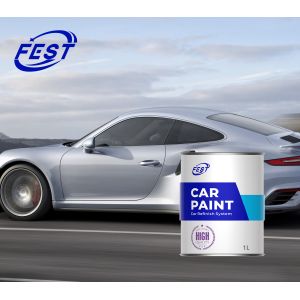 Cheap Medium Aluminum Car Paint 1k Silver Car Paint ISO14001 for sale