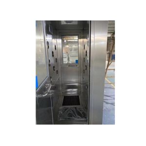 China High Efficiency H13 Filter Air Shower Room With Shoe Clean Machine For Food Factory on sale