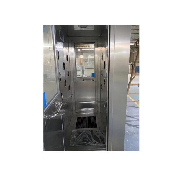 High Efficiency H13 Filter Air Shower Room With Shoe Clean Machine For Food