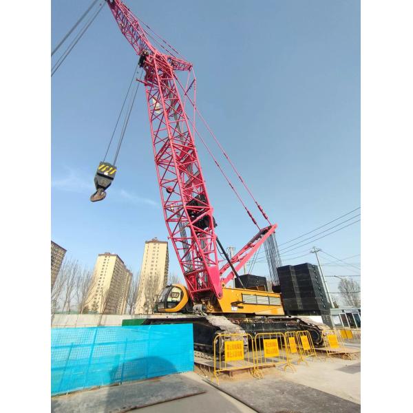 2017 Sany Used Crawler Crane SCC3200A 320t Jib length 24-60 meters Rated Power